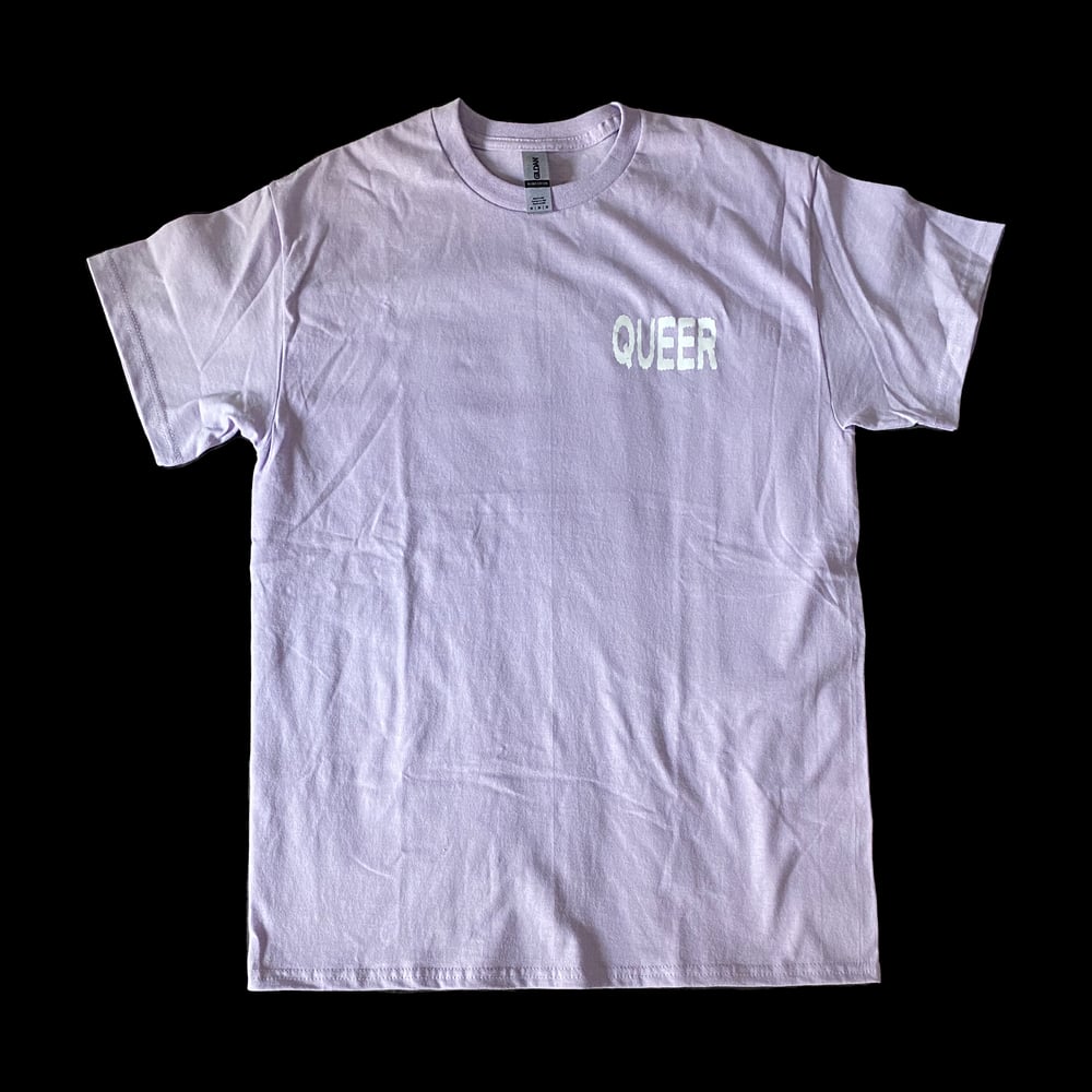 Image of QUEER (small design) t-shirt