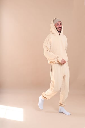 Image of Organic Joggers - Soft Sand