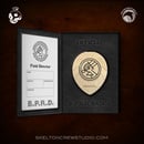 Image 3 of Hellboy/B.P.R.D.: Official B.P.R.D. Field Director and Field Agent Badge set w/2 BONUS patches!