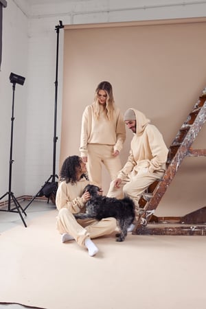 Image of Organic Joggers - Soft Sand