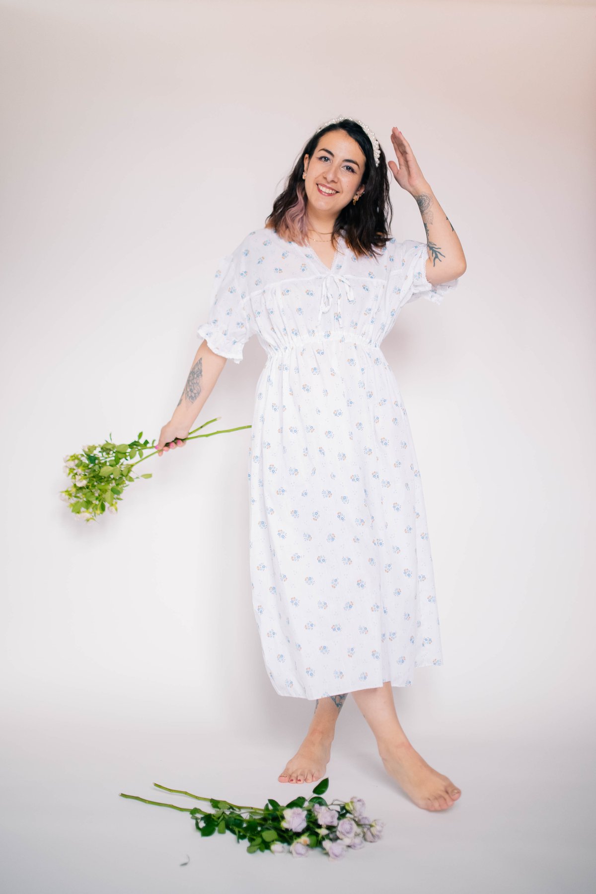 Image of Robe Romance UPCYCLING #6