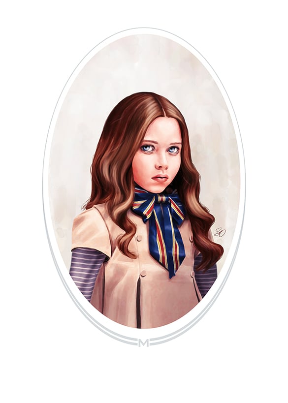 Image of Tiny Portrait ~ Megan