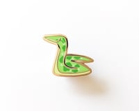 Image 1 of Long-Nosed Whip Snake - Tiny Reptile Enamel Pins