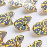 Image 2 of Gila Monster - Tiny Reptile Enamel Pins