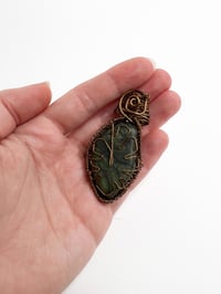 Image 3 of Wrapped Jade Green Stone