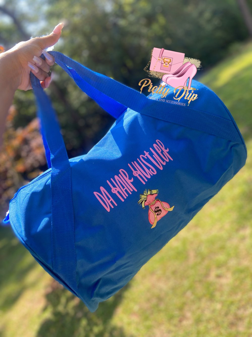 “Da Hair Hustler” Small Duffle 