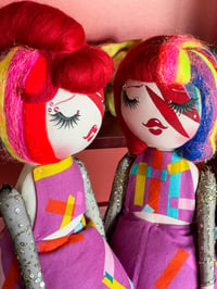 Image 7 of BOWIE INSPIRED MEDIUM ART DOLL 2