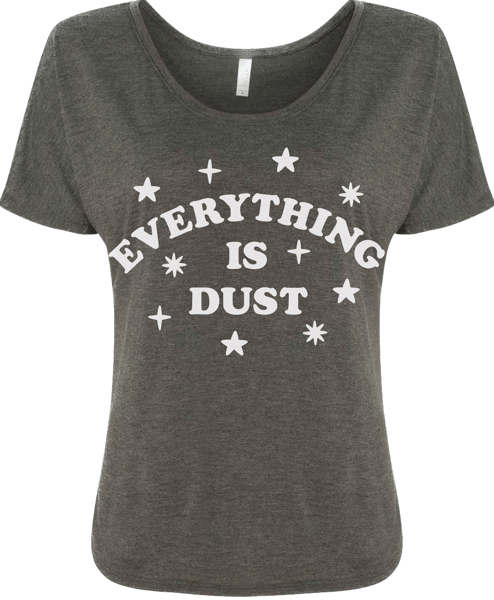 Image of Everything Is Dust Slouchy T-shirt