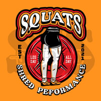 Image 1 of Squats (Exclusive Design)