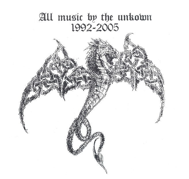 Image of Ildjarn - Seven Harmonies of Unknown Truths. Fanclub shirt. 2 sided print 