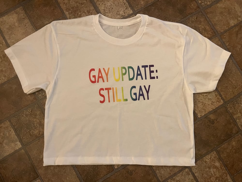 Image of The  Still Gay Crop Top 
