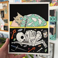 Image 1 of Sleeping Giclée Print