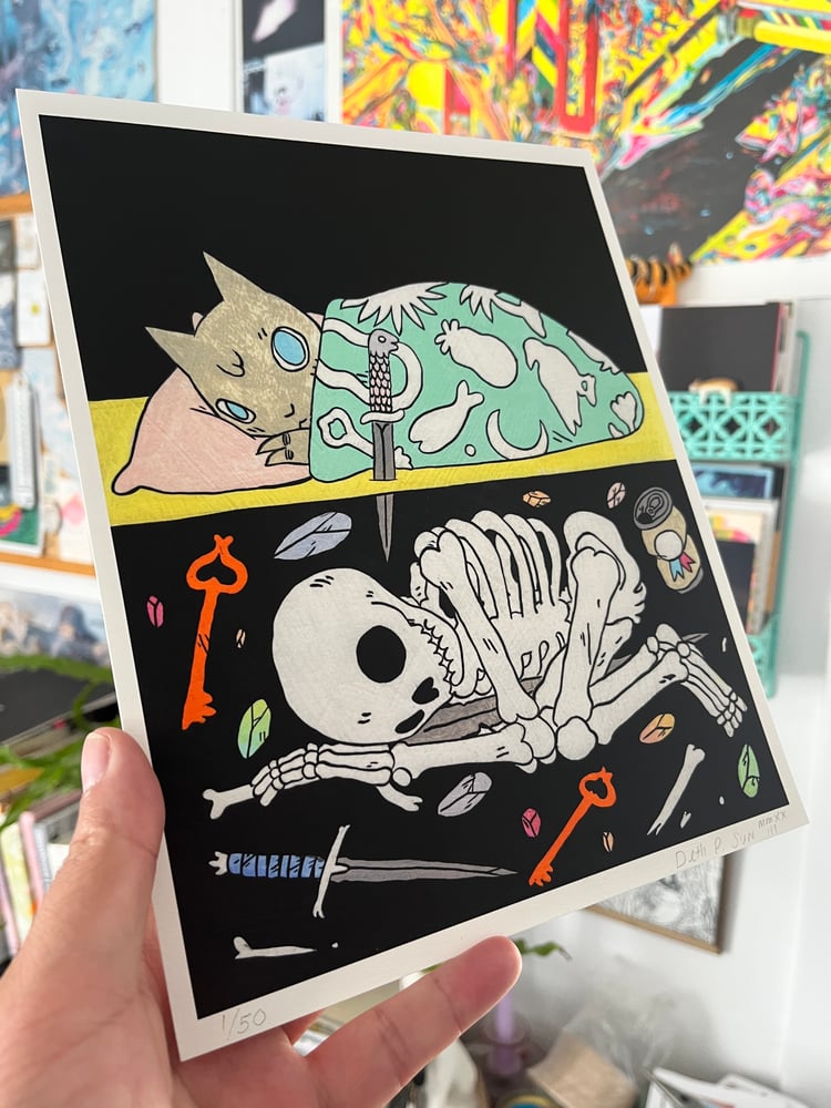 Image of Sleeping Giclée Print