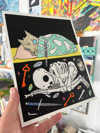 Image 3 of Sleeping Giclée Print