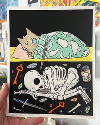 Image 4 of Sleeping Giclée Print