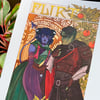Fjord and Jester Art Nouveau Poster