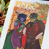 Image 2 of Fjord and Jester Art Nouveau Poster