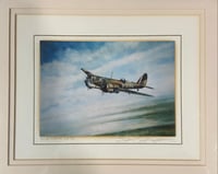 Image 3 of WW2 (British) Blenheim Mk IV Bomber Photo - Framed, Matted, & Autographed 