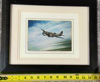 Image 5 of WW2 (British) Blenheim Mk IV Bomber Photo - Framed, Matted, & Autographed 