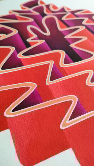 Image of Hand Embellished 'Labyrinth Coral'