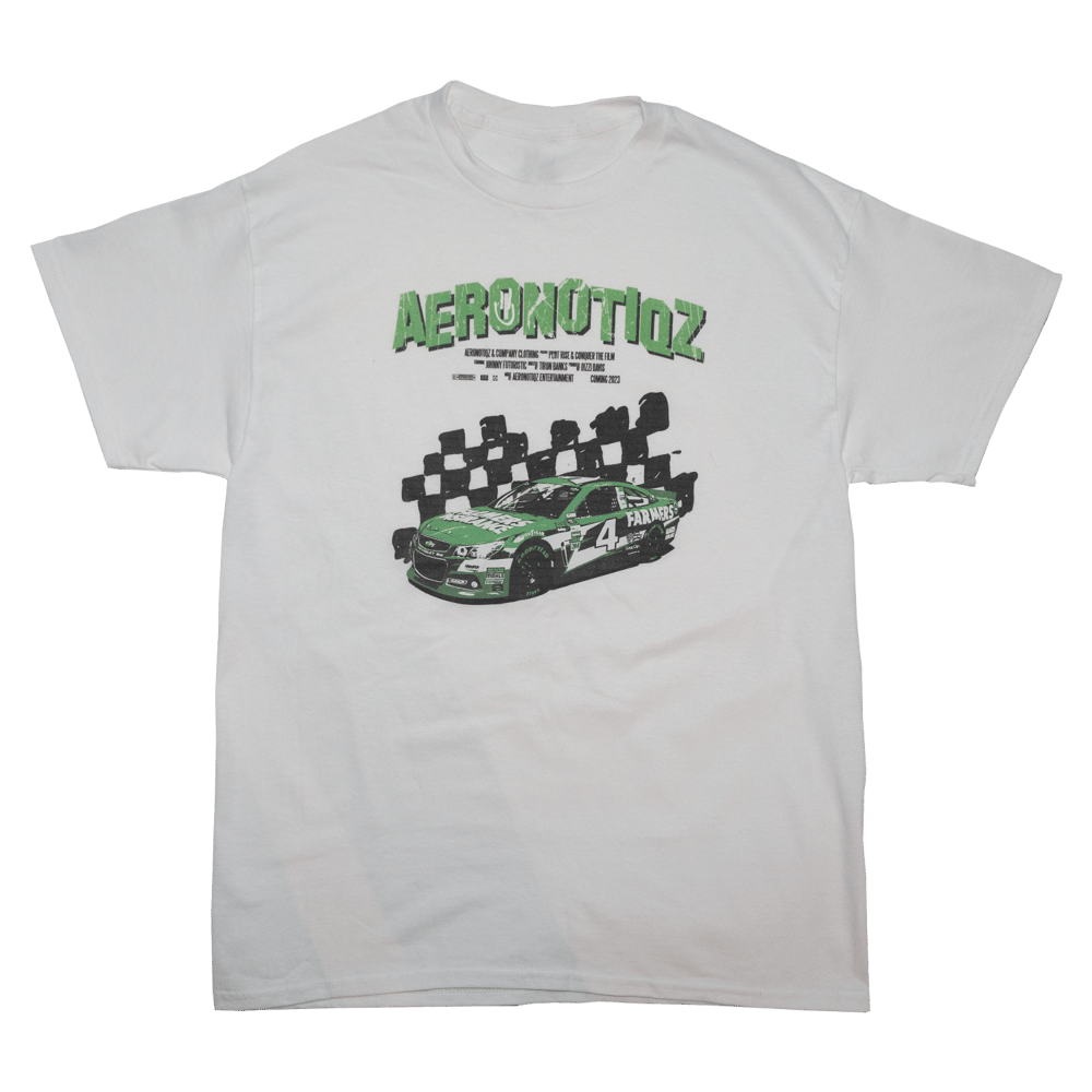DRIVE Tee in Green/White Colorway