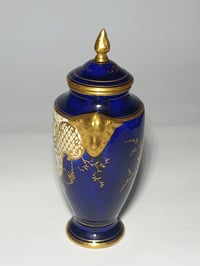 Image 3 of Coalport Miniature Altar Vase & Cover