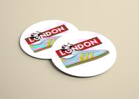 Image 2 of Adi London x Size? Monopoly Pack - Set of 4 Coasters