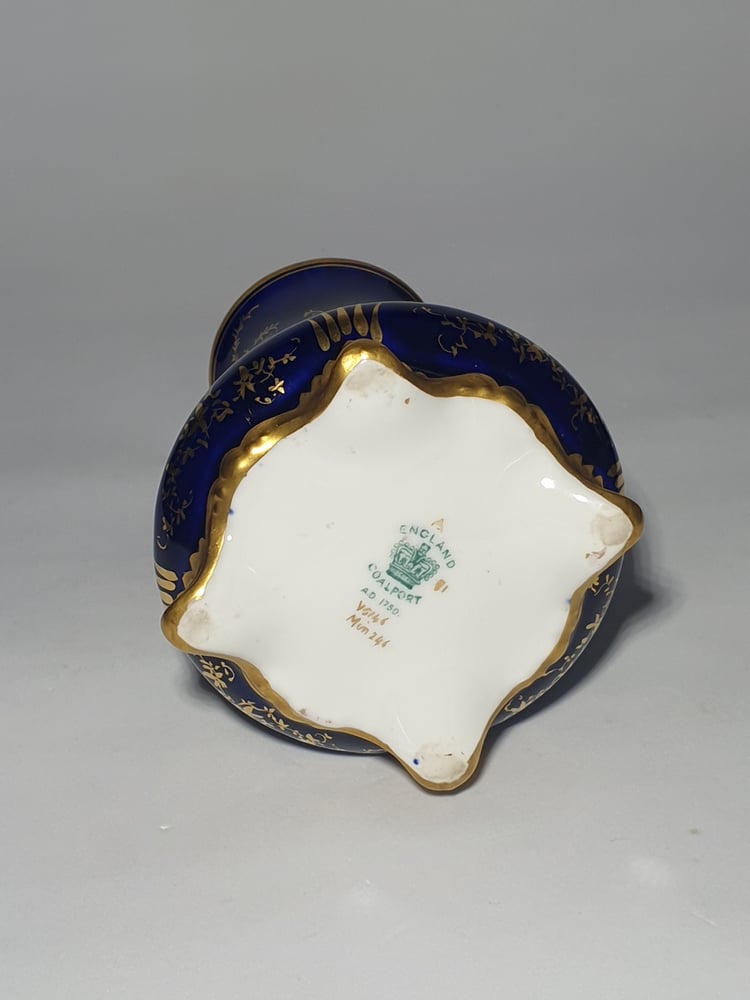 Image of Coalport Footed Vase #1