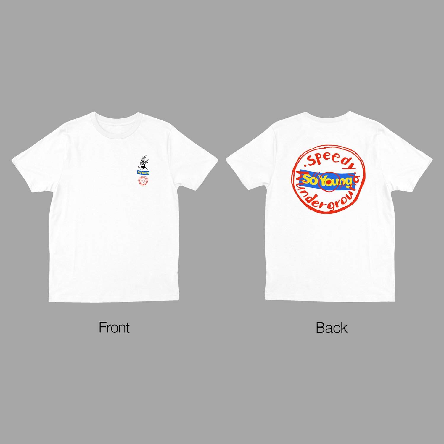 Image of So Young x Speedy Wunderground 10 Years Tee