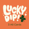 A6 Card Lucky Dip