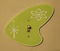 Image 1 of Mid Century Modern Atomic Light Switch Cover