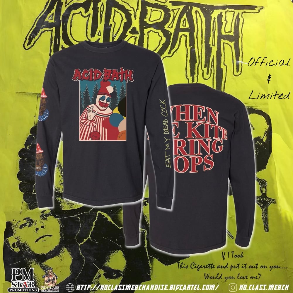 Acid Bath - WTKSP Long sleeve shirt | No Class Merchandise