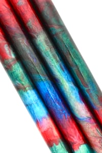 Image 1 of Beam Me Up Scotty, custom bespoke pen blanks, high pressure cured with Alumilite Resin