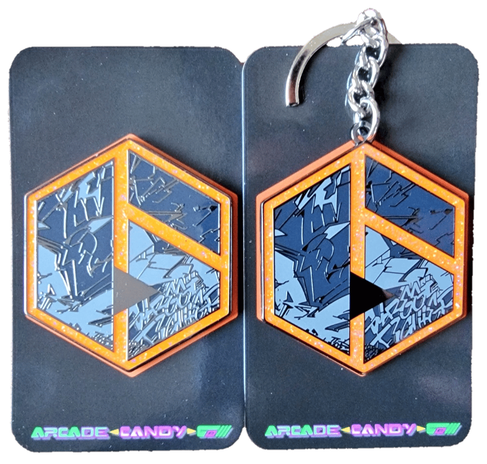 Image of SF 6/Graffiti Pin/Keychain Set