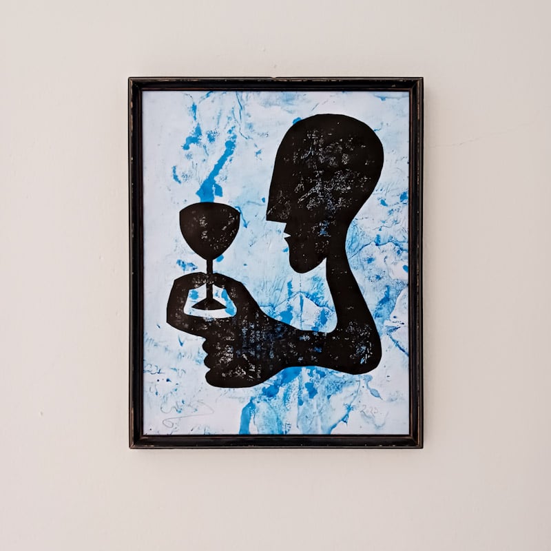 Image of THE WINE DRINKER