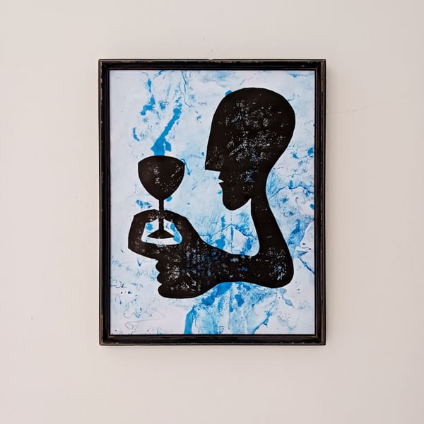 Image of THE WINE DRINKER