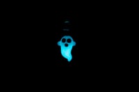 Image 1 of Glow in the Dark Ghost Pendant