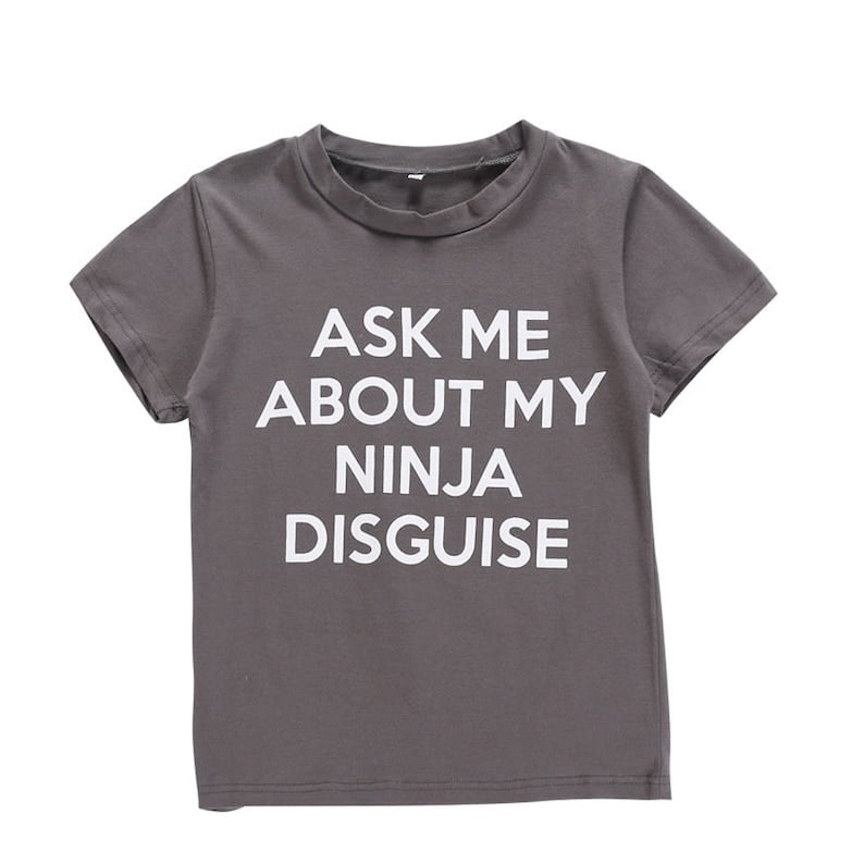 Funny Ask Me About My Ninja Disguise, Ninja Shirt Pin for Sale by