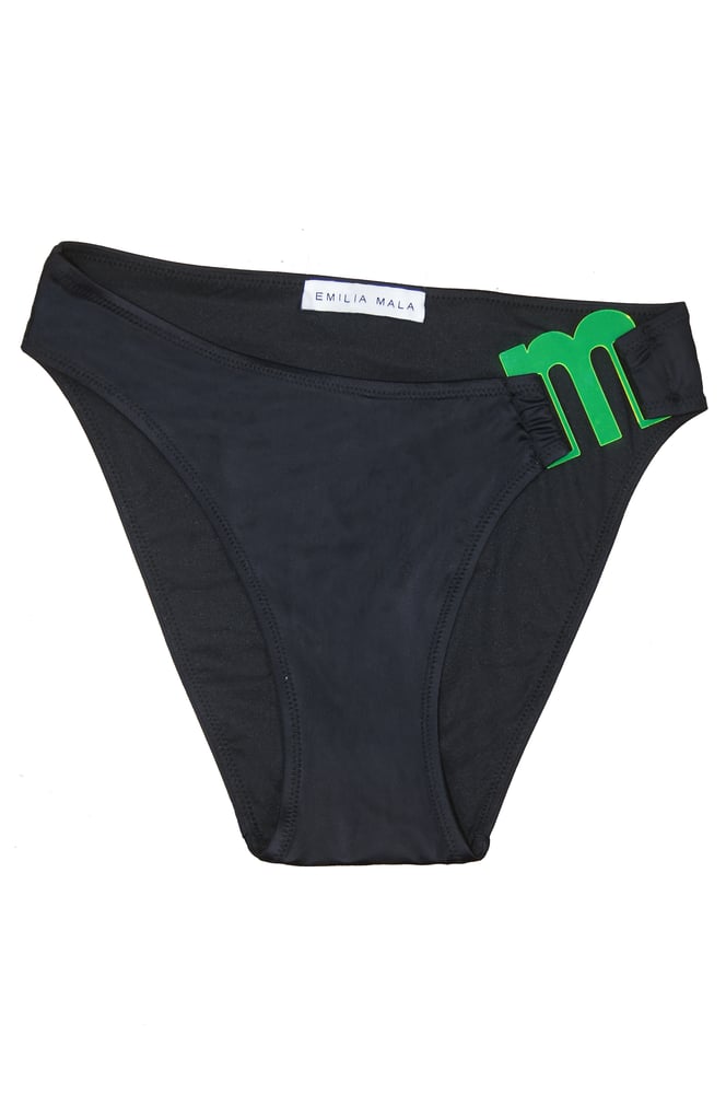 Image of Nero Recycled Bikini Brief / Noir