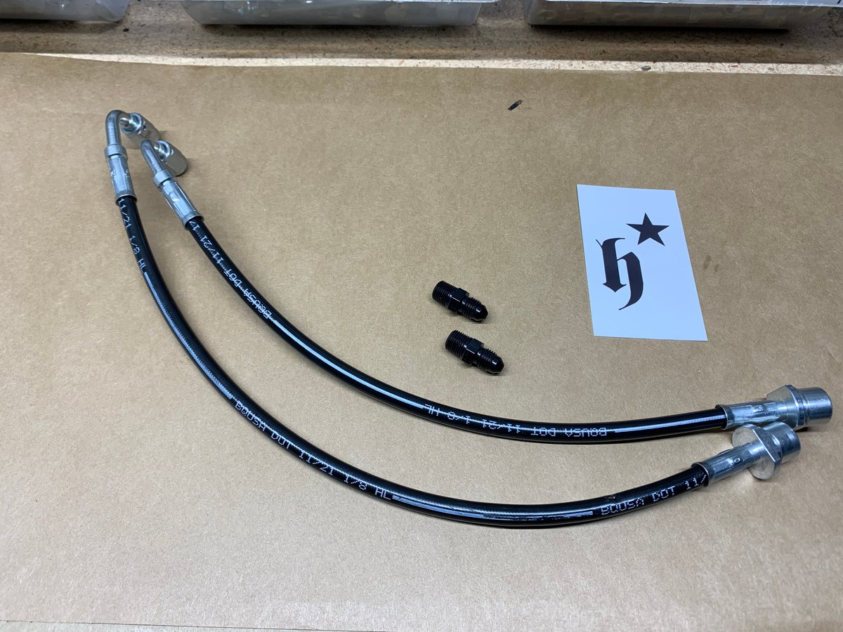 Hush Performance — FCS Trailing arm brake line extensions
