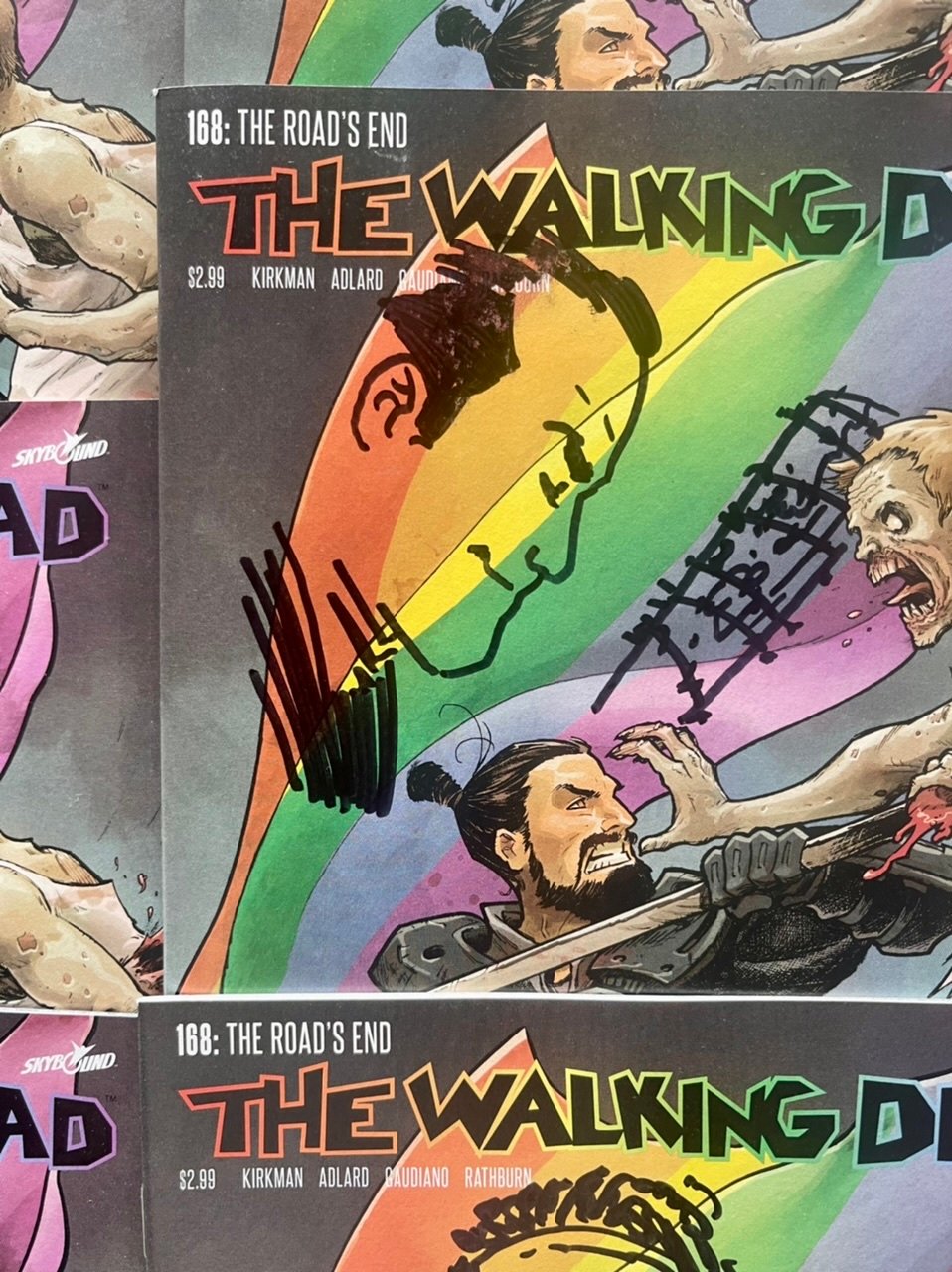 Image of Walking Dead Pride variant cover