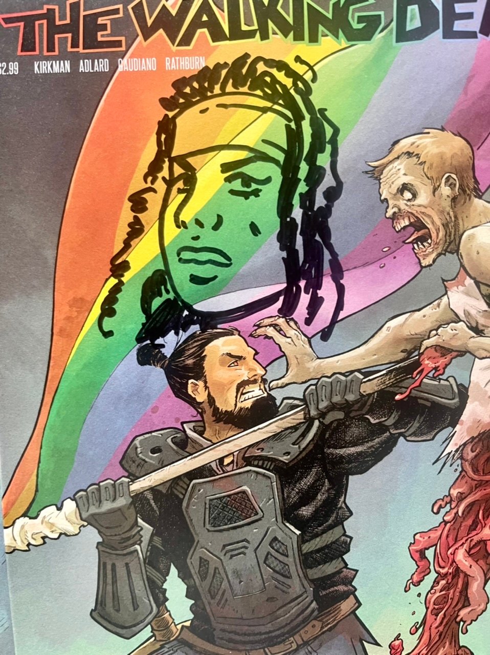 Image of Walking Dead Pride variant cover