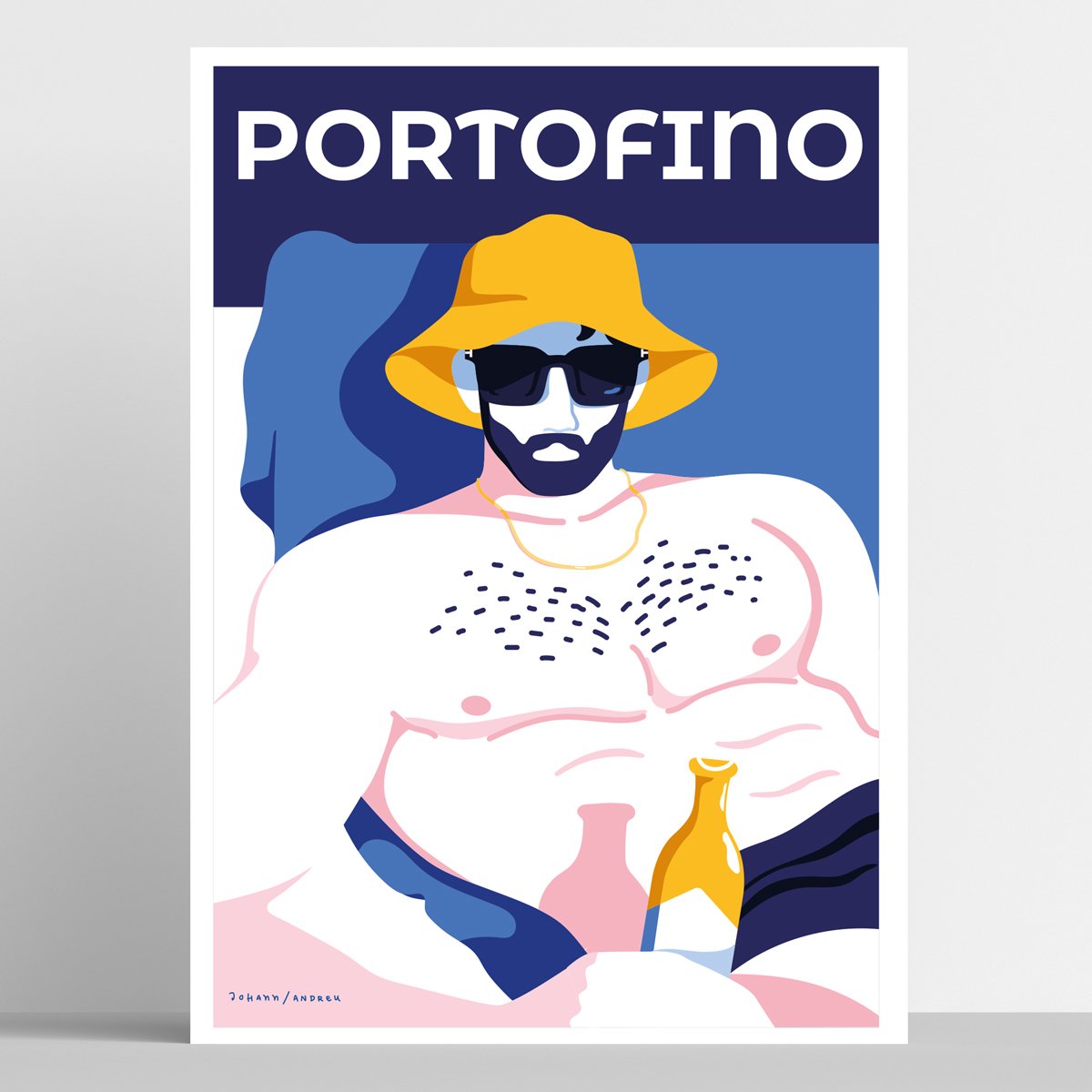 "Portofino" - artprint