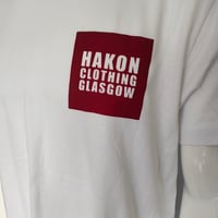 Image 3 of Box Logo Shortsleeve Tee - Maroon