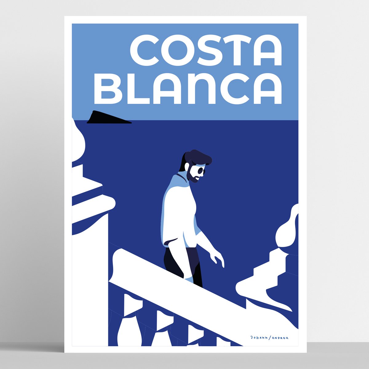 "Costa Blanca" - artprint