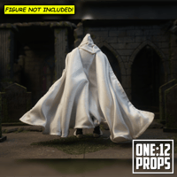 Image 5 of Custom Wired Cape for Mezco or Marvel Legends Moon Knight