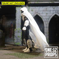 Image 3 of Custom Wired Cape for Mezco or Marvel Legends Moon Knight