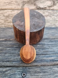 Image 2 of Blackwood salt scoop 