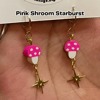 Pink Shroom Starburst | Earrings