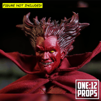 Image 2 of Custom The Red Devil Head V2 Smiley